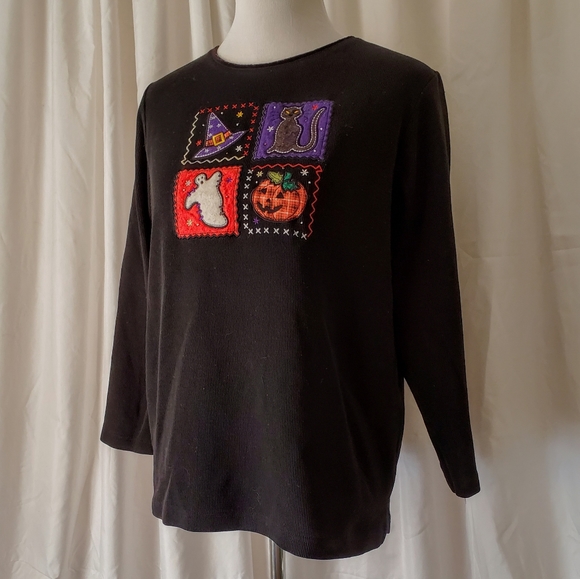 HAMPSHIRE STUDIO Halloween Top - Picture 2 of 3